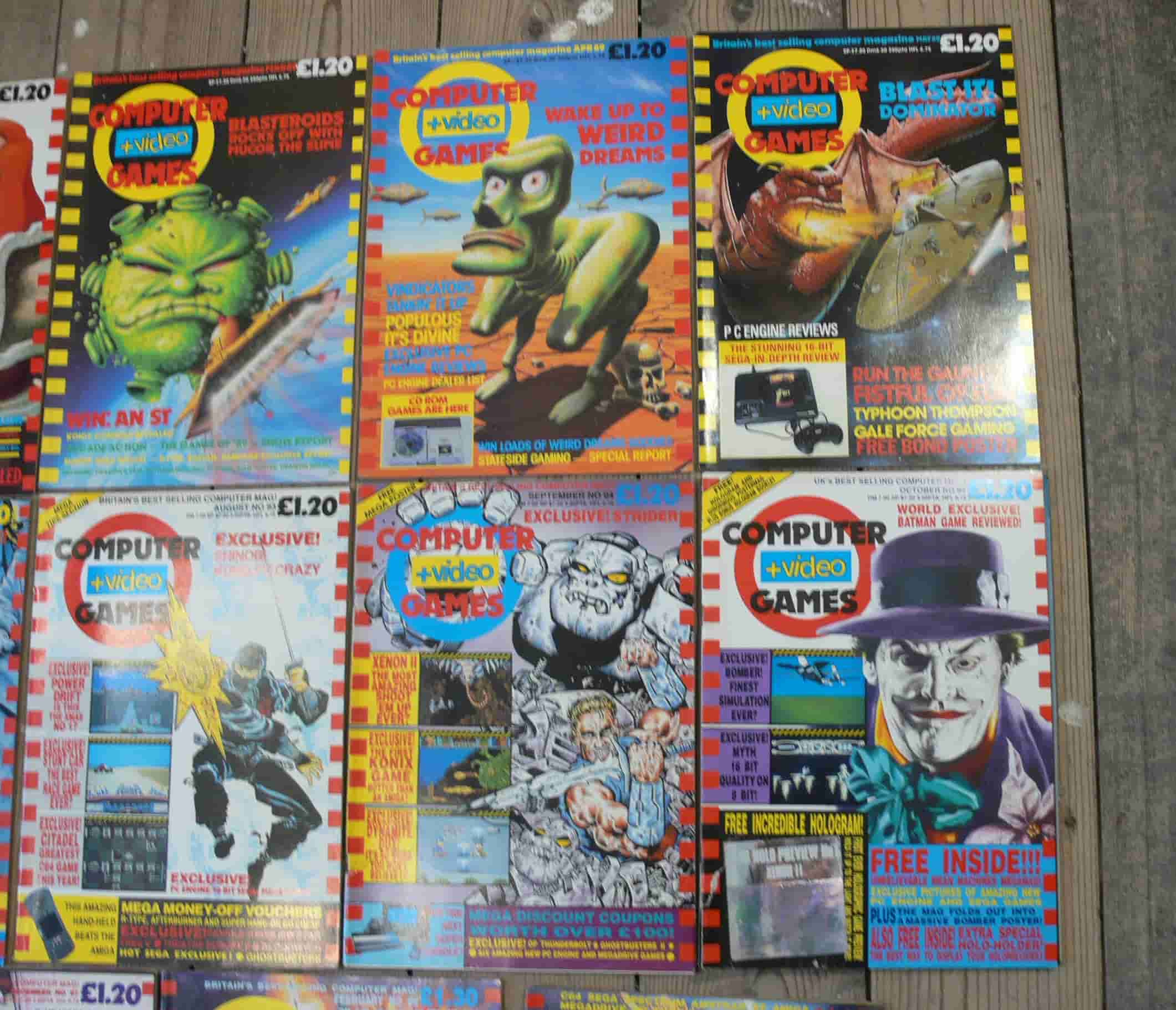 Retro 1989/90/91 Computer + Video Games Magazine